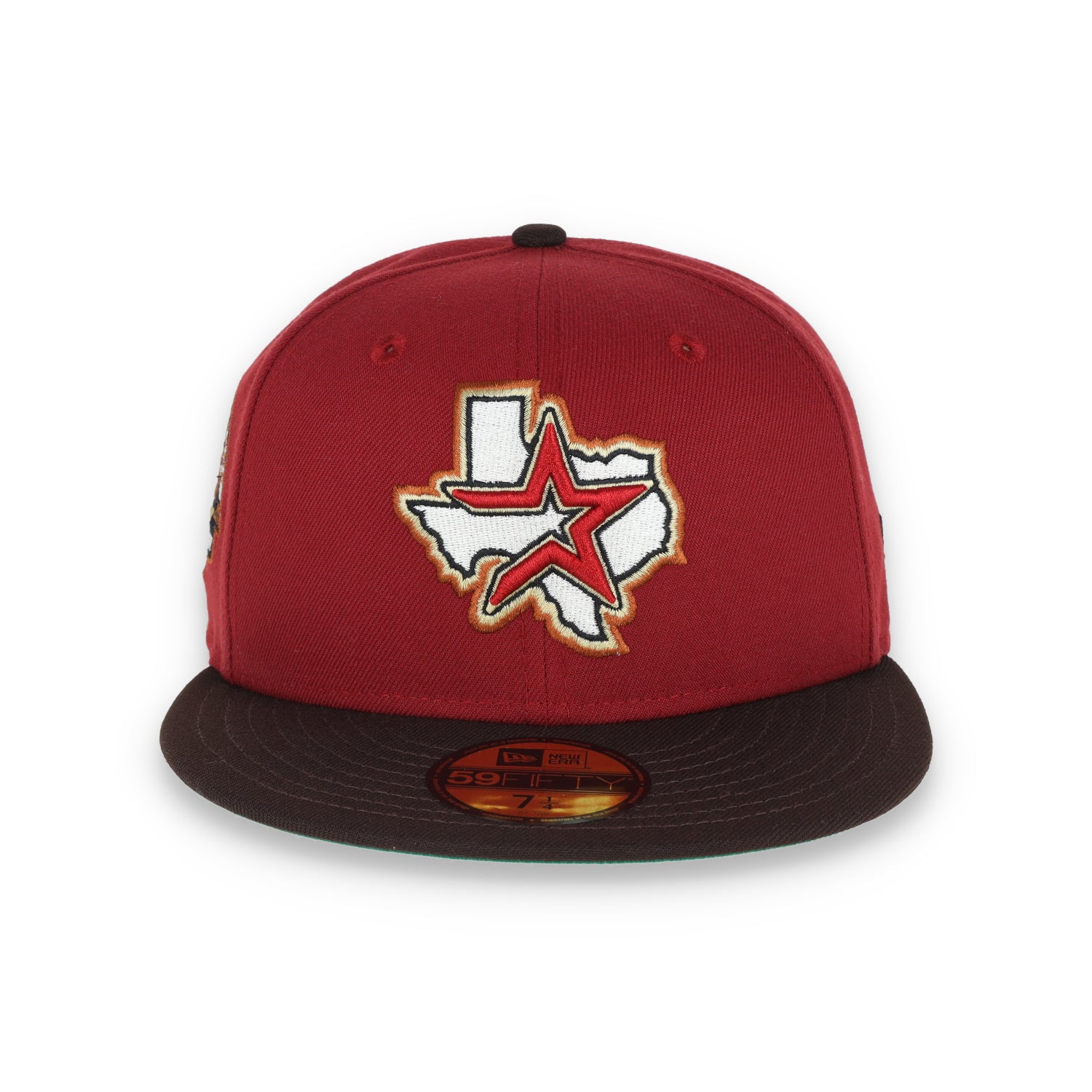 New Era Houston Astros 45th Anniversary Patch 59FIFTY-BURNT RED/BROWN