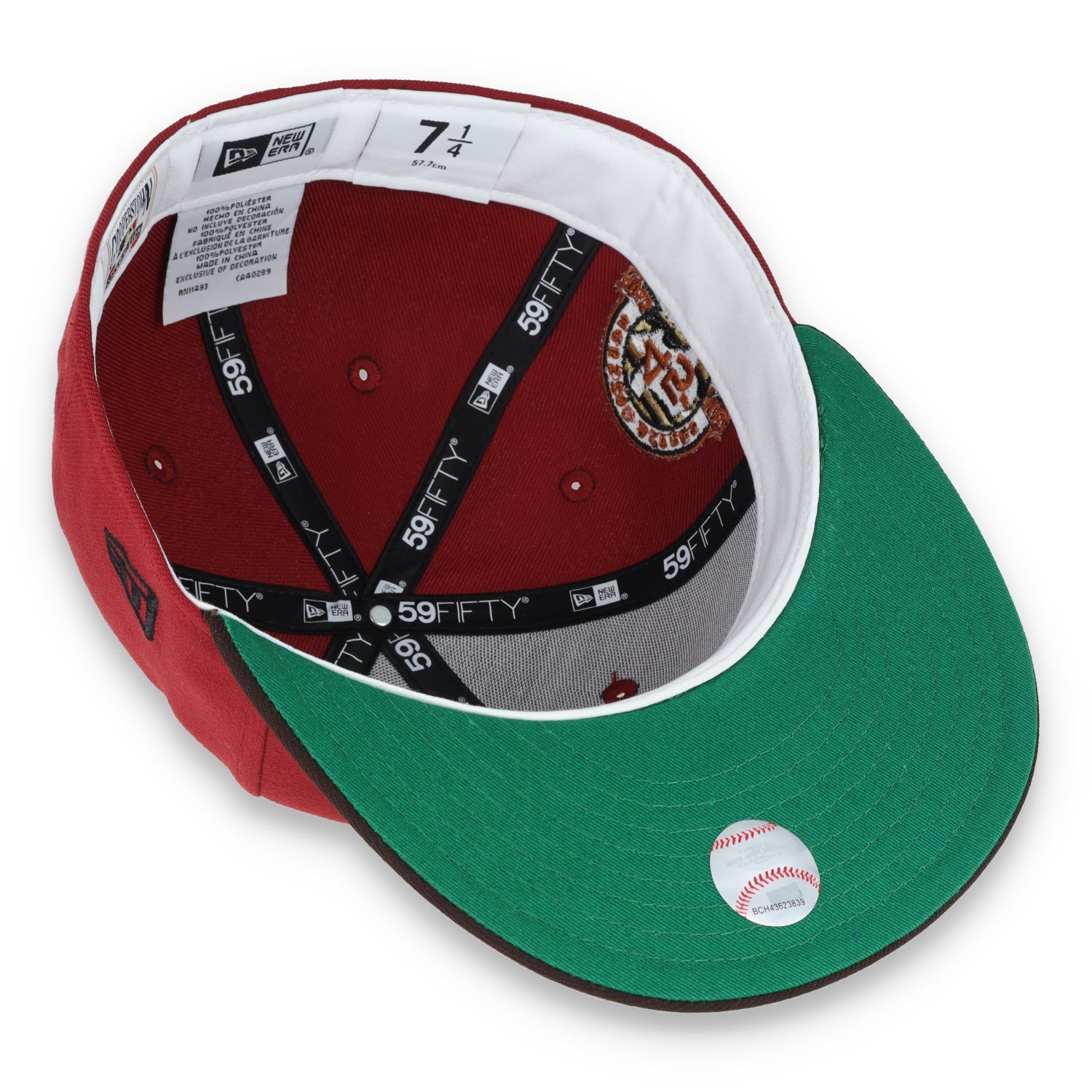 New Era Houston Astros 45th Anniversary Patch 59FIFTY-BURNT RED/BROWN