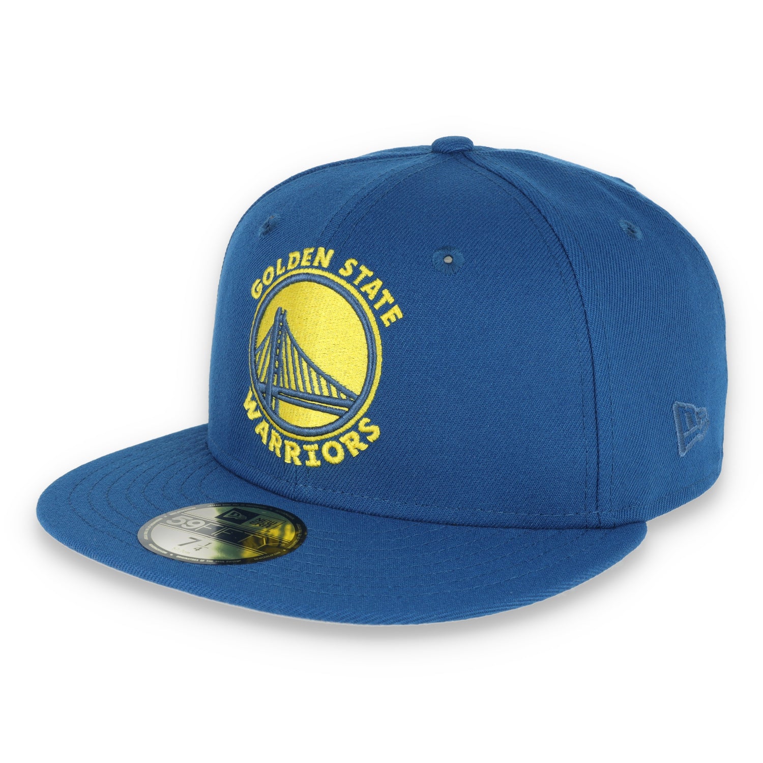 NEW ERA GOLDEN STATE WARRIORS BASIC 59FIFTY HAT- SEASHORE/YELLOW