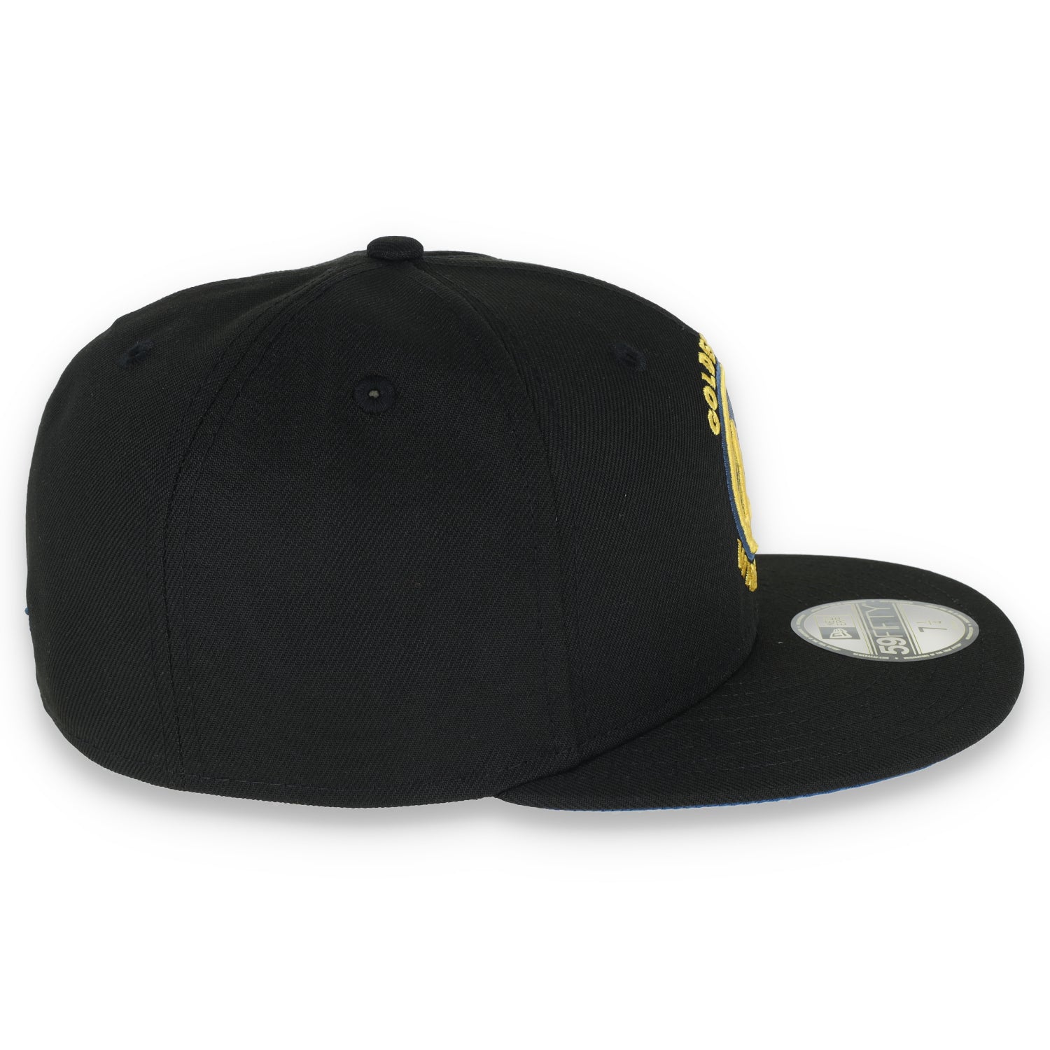 NEW ERA GOLDEN STATE WARRIORS BASIC 59FIFTY HAT- BLACK/SEASHORE