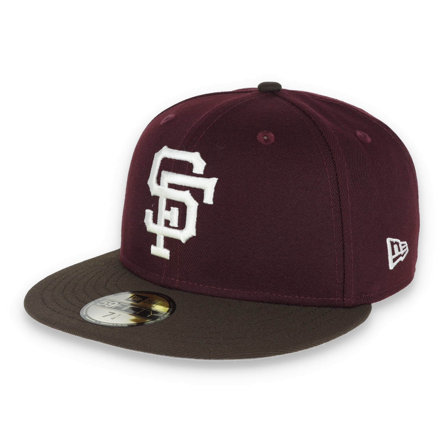 New Era San Francisco 1996 All-Star Side Patch 59IFTY Fitted Hat-Maroon