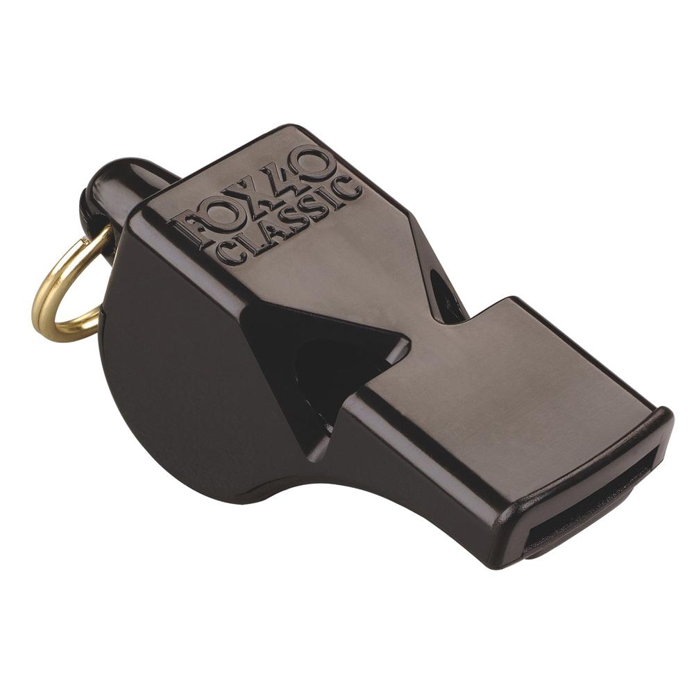 Fox 40 Classic Official Whistle-Black