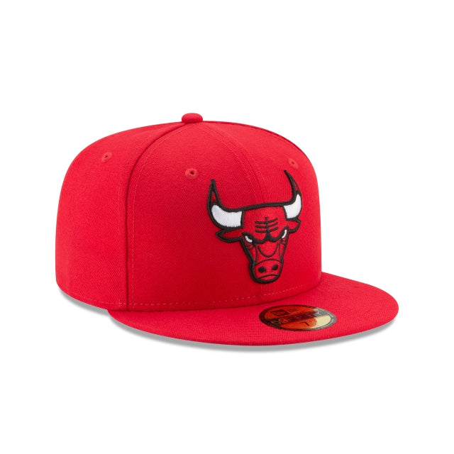 NEW ERA CHICAGO BULLS TEAM COLOR RED 59FIFTY FITTED