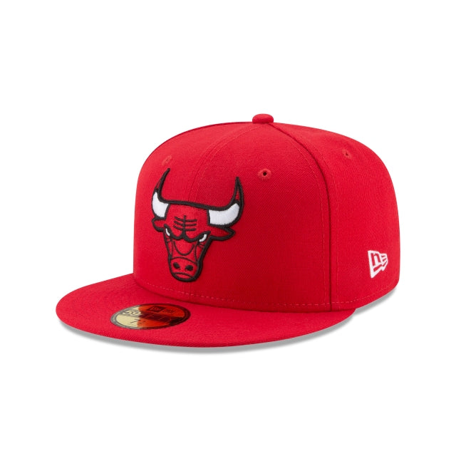 NEW ERA CHICAGO BULLS TEAM COLOR RED 59FIFTY FITTED