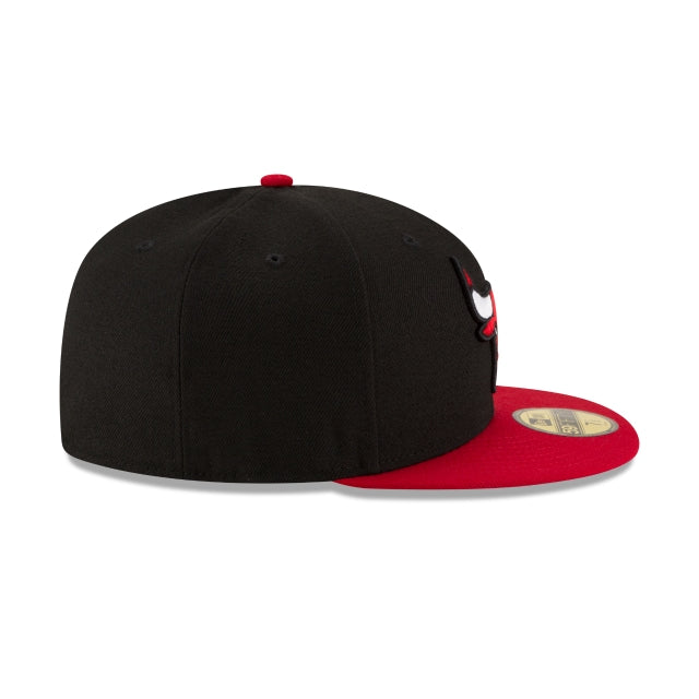 New Era Chicago Bulls Basic 59FIFTY-Black/Red nvsoccer.com  the coliseum