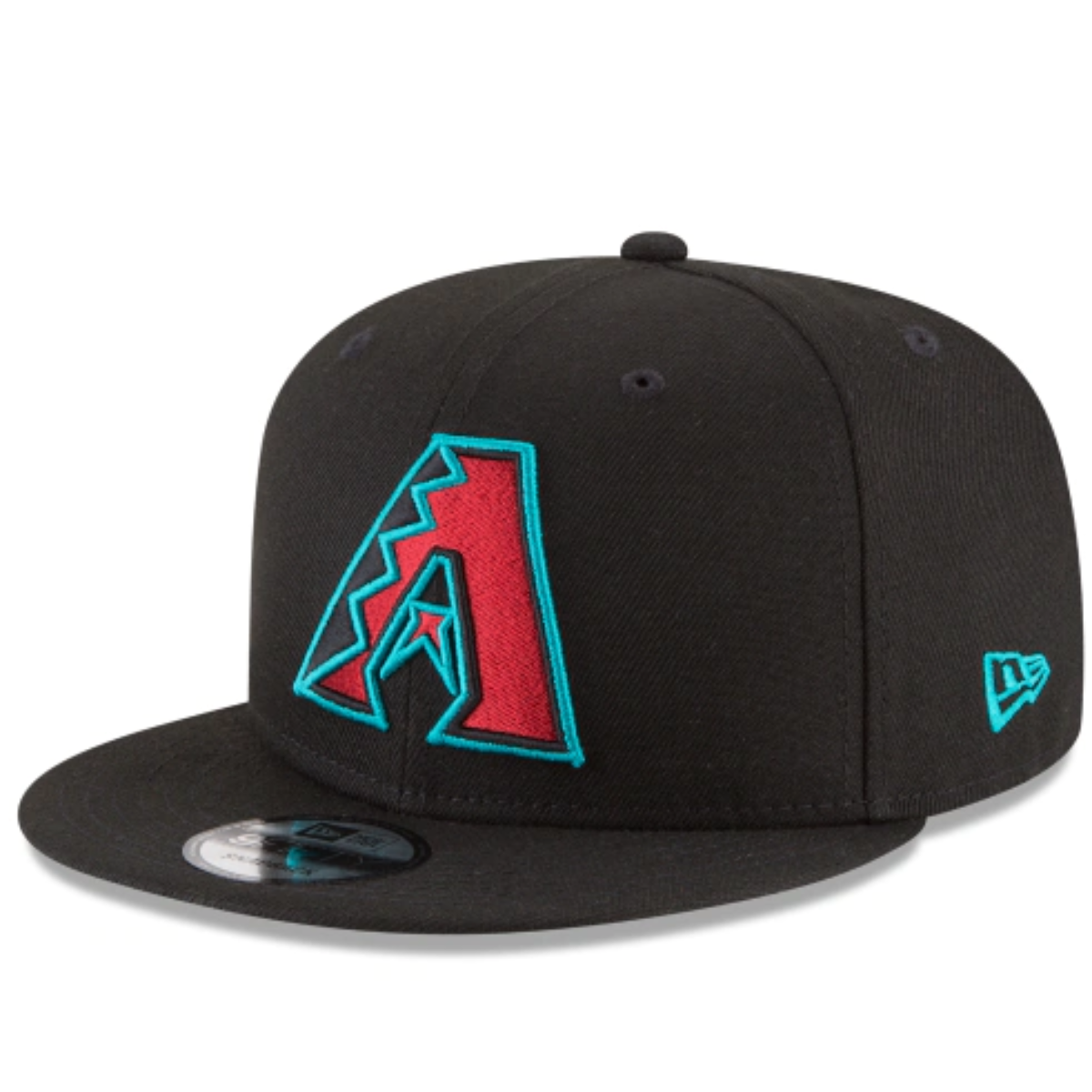 ARIZONA DIAMONDBACKS NEW ERA HOME AUTHENTIC COLLECTION 9FIFTY  ON-FIELD COLLECTION BLACK/CYAN NVSOCCER.COM THE COLISEUM