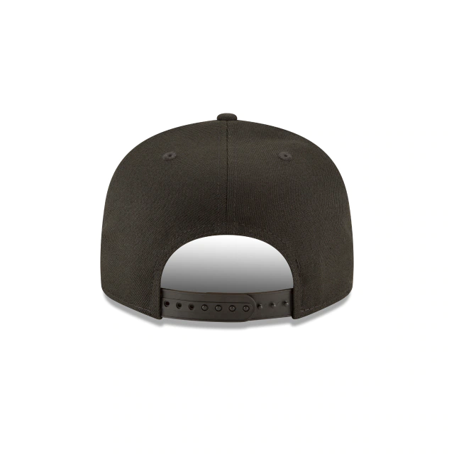 NEW ERA NEW YORK YANKEES BLACK ON BLACK 9FIFTY SNAPBACK