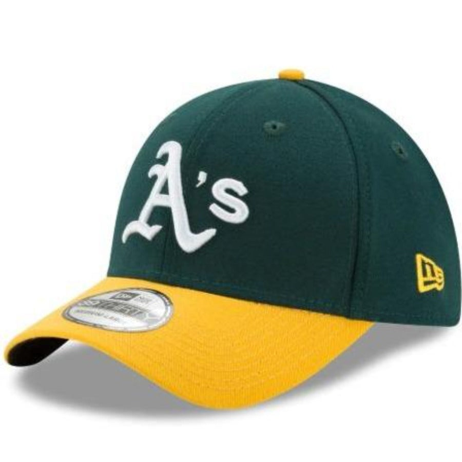 New Era Men's Oakland A's 39Thirty Team Classic Stretch Fit- green Nvsoccer.com Thecoliseum