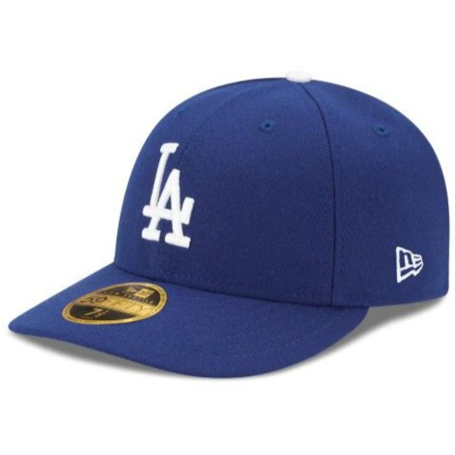 LOS ANGELES DODGER NEW ERA HOME AUTHENTIC COLLECTION 59FIFTY FITTED-ON-FIELD COLLECTION Low Profile -BLUE Nvsoccer.com Thecoliseum