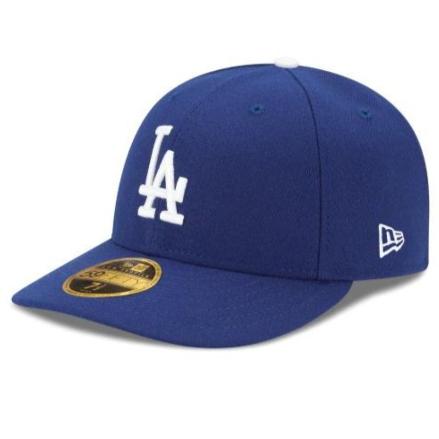 LOS ANGELES DODGER NEW ERA HOME AUTHENTIC COLLECTION 59FIFTY FITTED-ON-FIELD COLLECTION Low Profile -BLUE Nvsoccer.com Thecoliseum