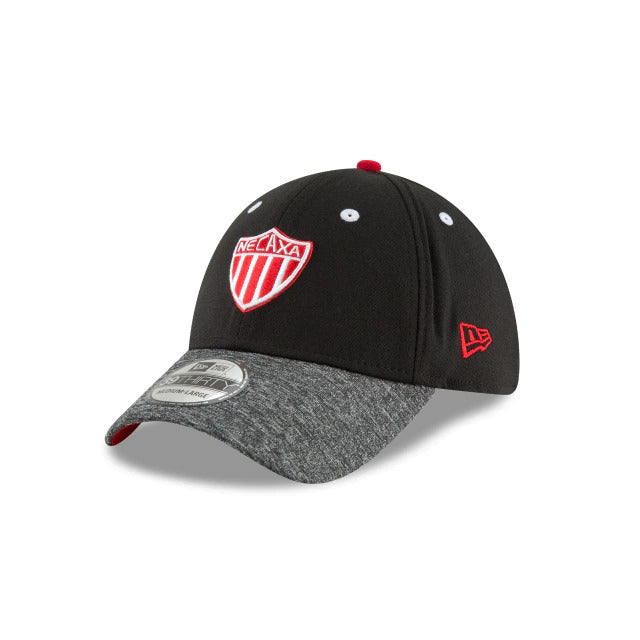 NEW ERA NECAXA 39THIRTY FLEX FIT HAT-BLACK/GREY