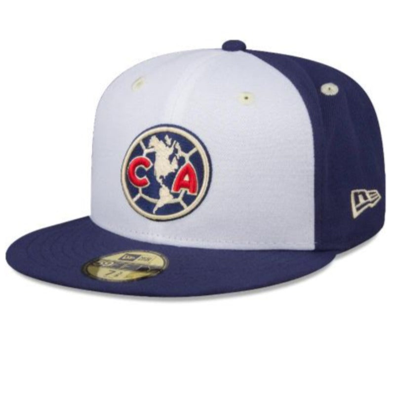 NEW ERA CLUB AMERICA 59FITTED HAT-NAVY/WHITE