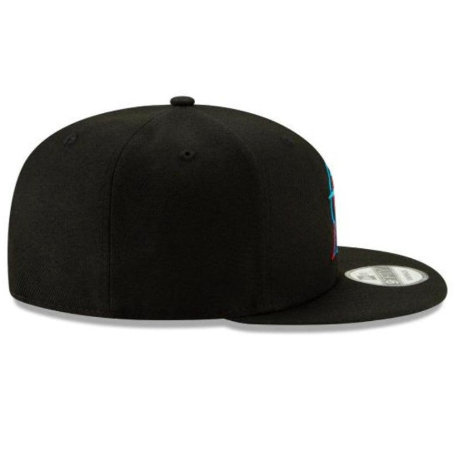 Miami Marlins Mlb Basic 9Fifty Snapback- black Nvsoccer.com the coliseum