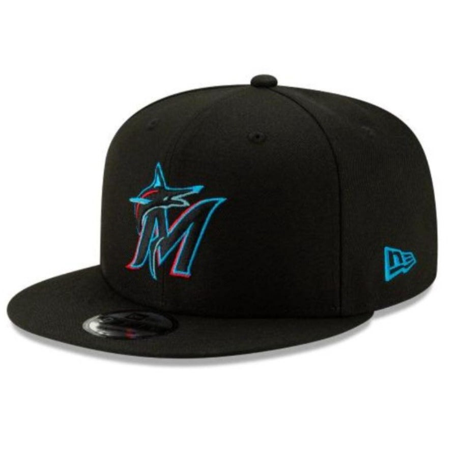 Miami Marlins Mlb Basic 9Fifty Snapback- black Nvsoccer.com the coliseum