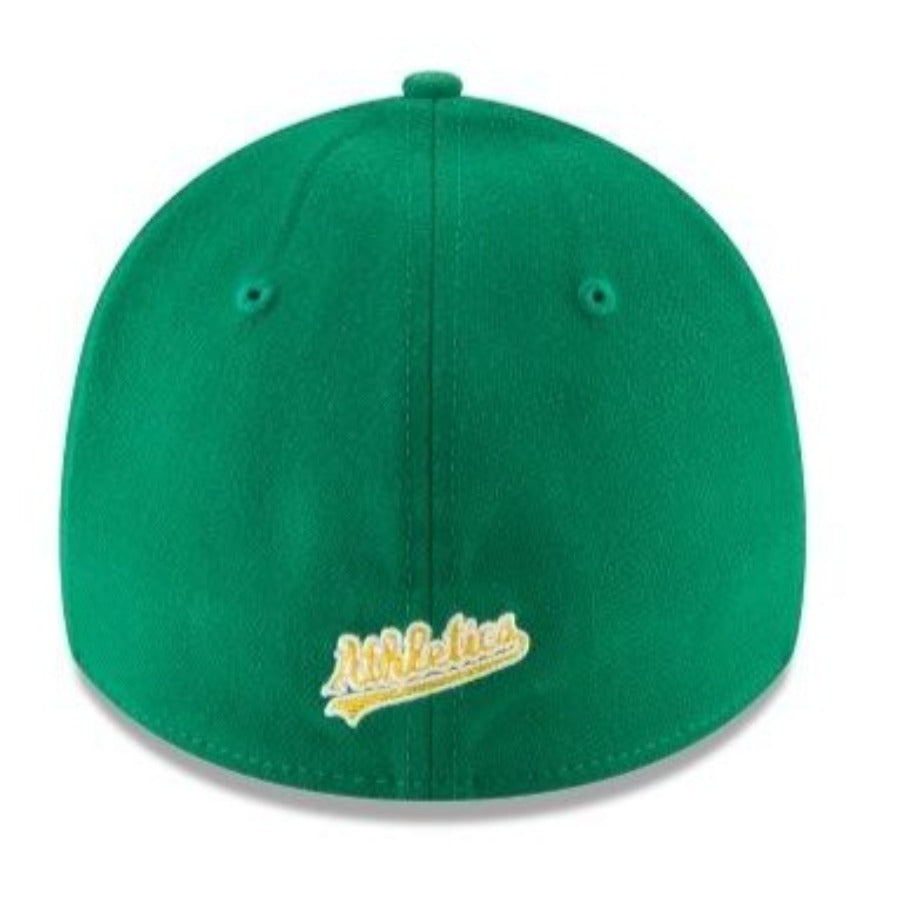 New Era Men's Oakland A's 39Thirty Team Classic Stretch Fit- Kelly green Nvsoccer.com Thecoliseum