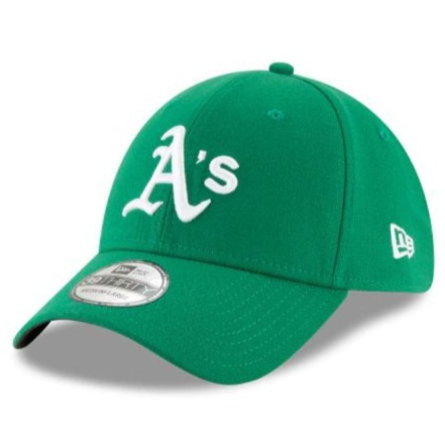 New Era Men's Oakland A's 39Thirty Team Classic Stretch Fit- Kelly green Nvsoccer.com Thecoliseum