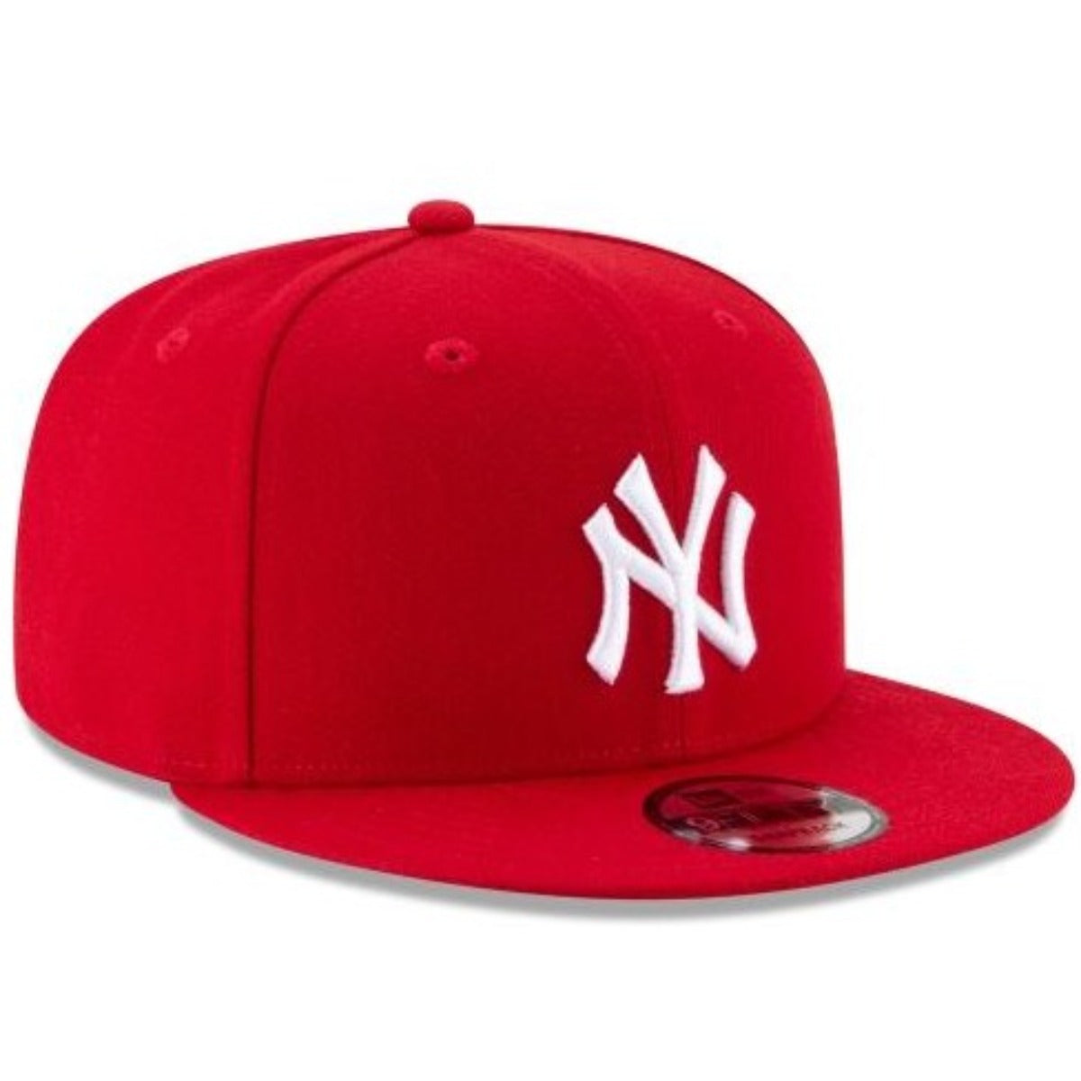 New York Yankees New Era Basic 9FIFTY Snapback Hat-Red nvsoccer.com the coliseum