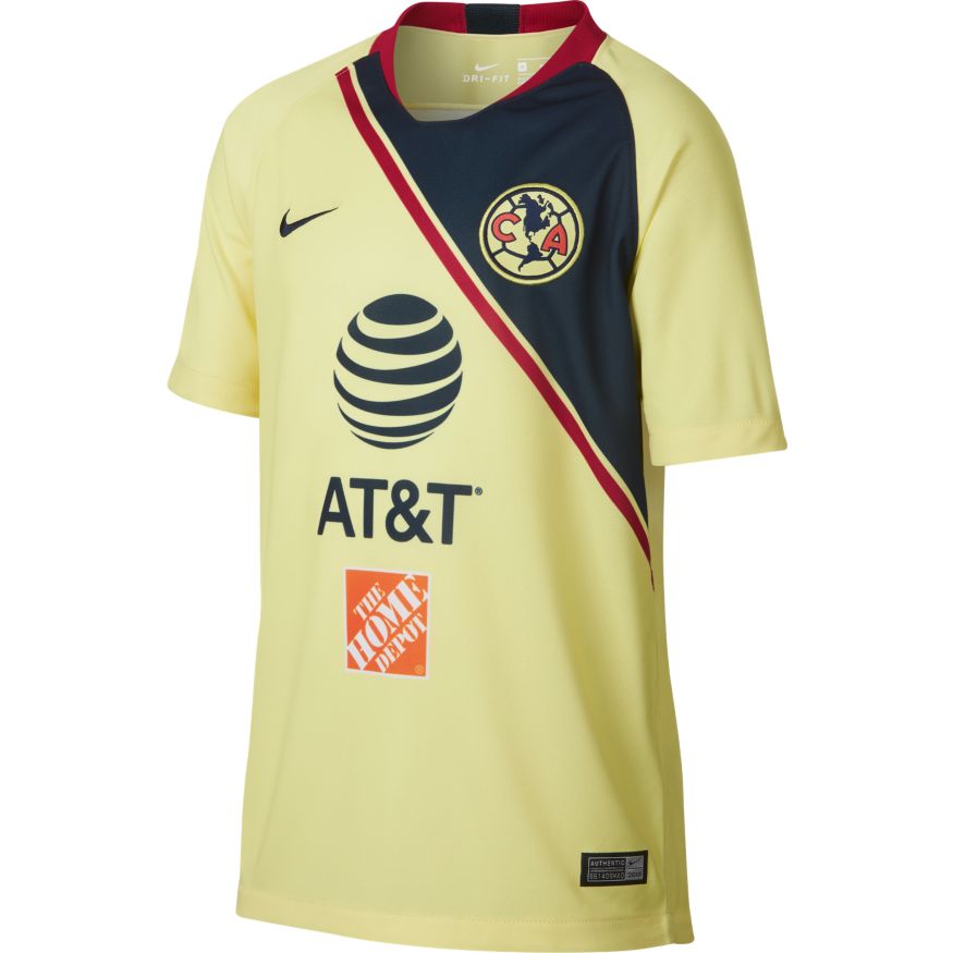 NIKE YOUTH CLUB AMERICA HOME STADIUM JERSEY 18/19