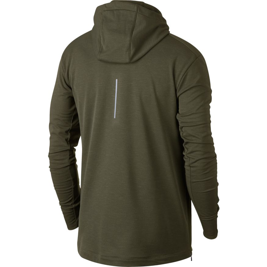 NIKE SPHERE ELEMENT FULL ZIP HOODIE (Military Green)