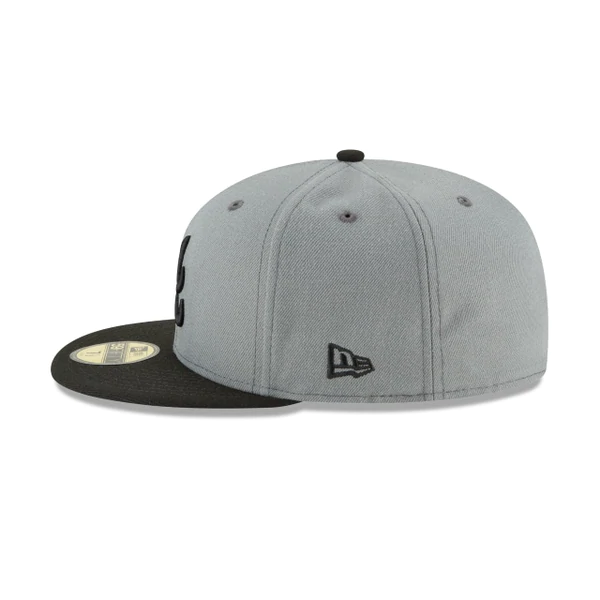 NEW ERA ATLANTA BRAVES BASIC COLLECTION 59FIFTY -GREY/BLACK