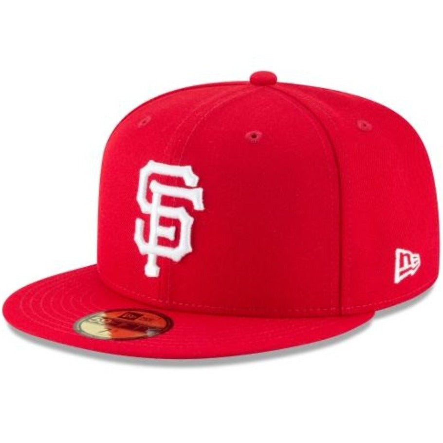 SAN FRANCISCO GIANTS 59FIFTY FITTED- Scarlet Nvsoccer.com Thecoliseum
