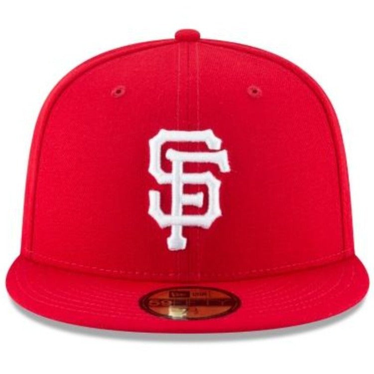 SAN FRANCISCO GIANTS 59FIFTY FITTED- Scarlet Nvsoccer.com Thecoliseum