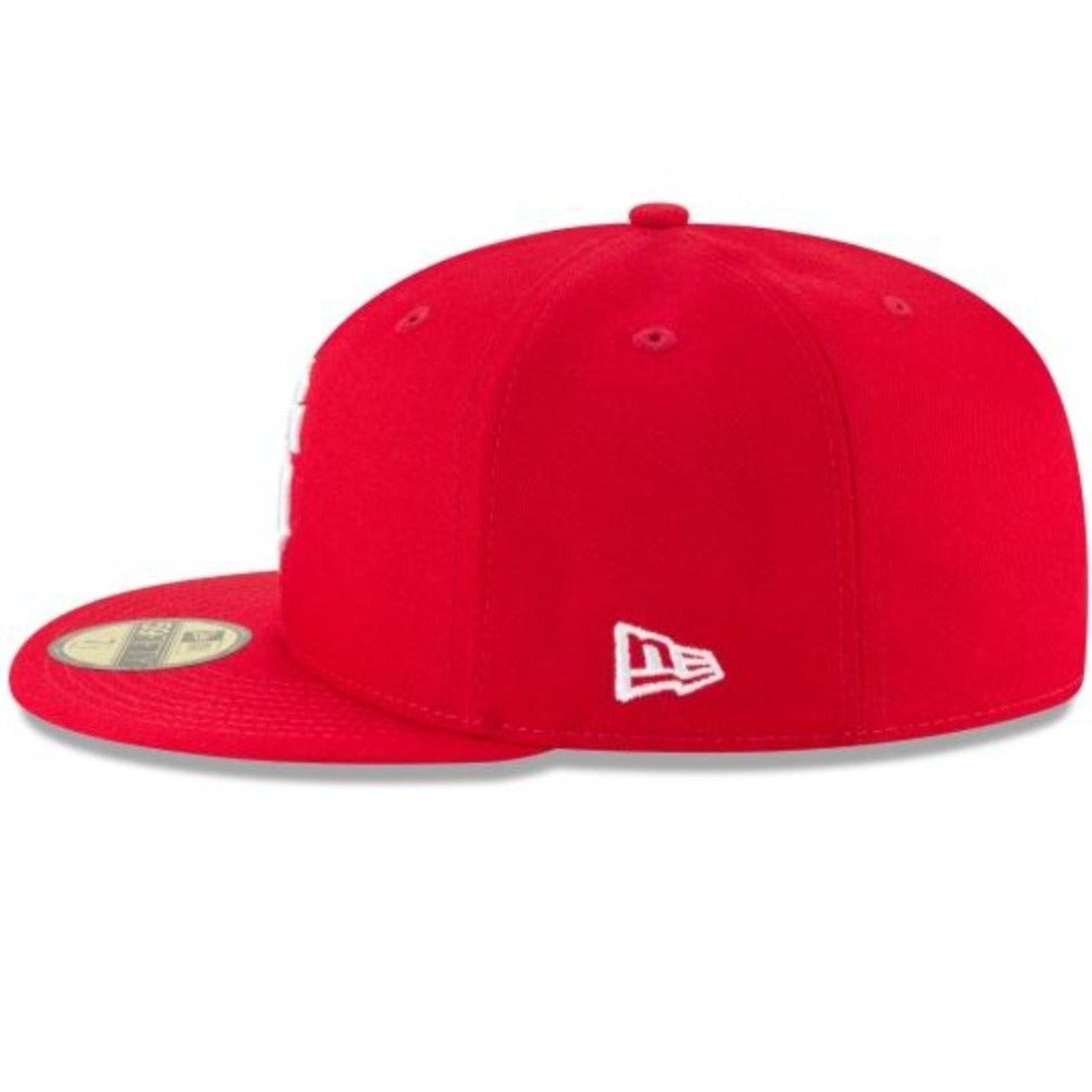 SAN FRANCISCO GIANTS 59FIFTY FITTED- Scarlet Nvsoccer.com Thecoliseum