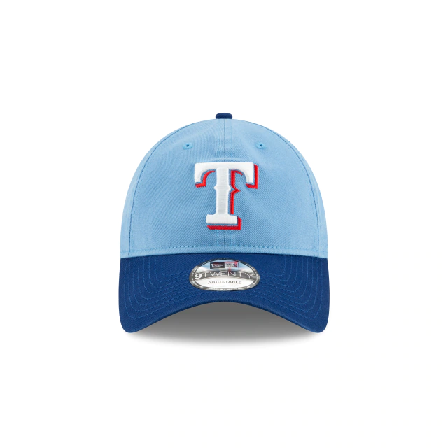 TEXAS RANGERS ALTERNATE 2 COLLECTION 9TWENTY ADJUSTABLE SNAPBACK-ON-FIELD COLLECTION-BLUE