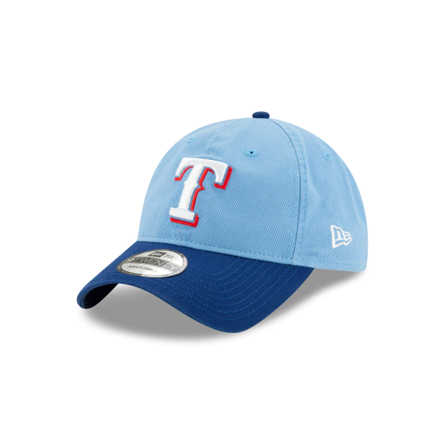 TEXAS RANGERS ALTERNATE 2 COLLECTION 9TWENTY ADJUSTABLE SNAPBACK-ON-FIELD COLLECTION-BLUE