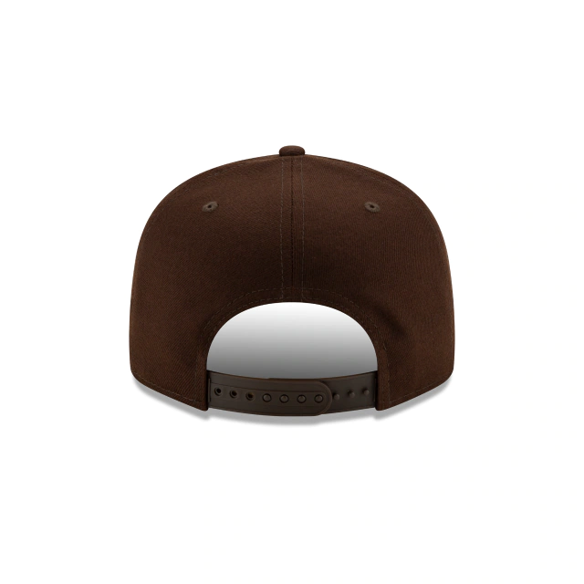 New Era San Diego Padres Team Color Basic 9FIFTY Snapback-Brown/Yellow