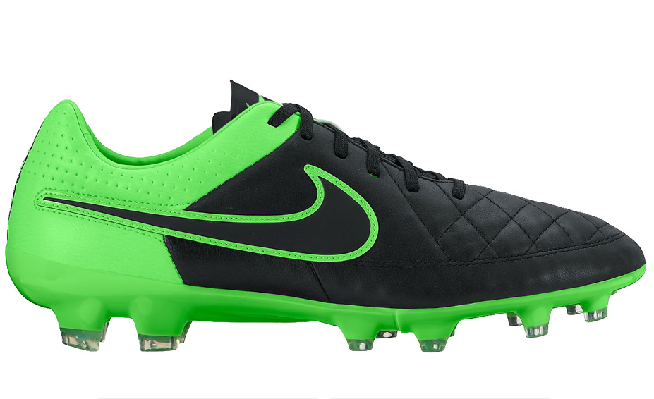 Nike Tiempo LEGACY FG-BLACK/BLACK GREEN