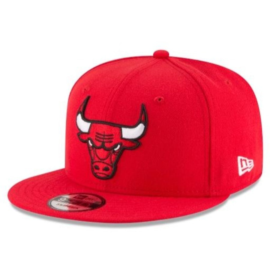 CHICAGO BULLS NEW ERA BASICS COLLECTION 9FIFTY SNAPBACK-RED Nvsoccer.com The coliseum 