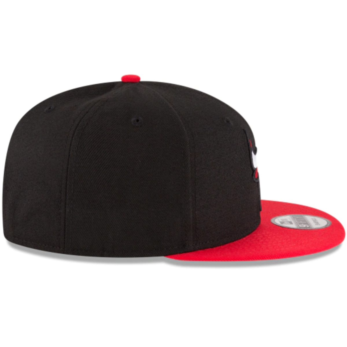 CHICAGO BULLS NEW ERA 2TONE OTC BLACK 9FIFTY SNAPBACK-BLACK/RED NVSOCCER.COM THE COLISEUM