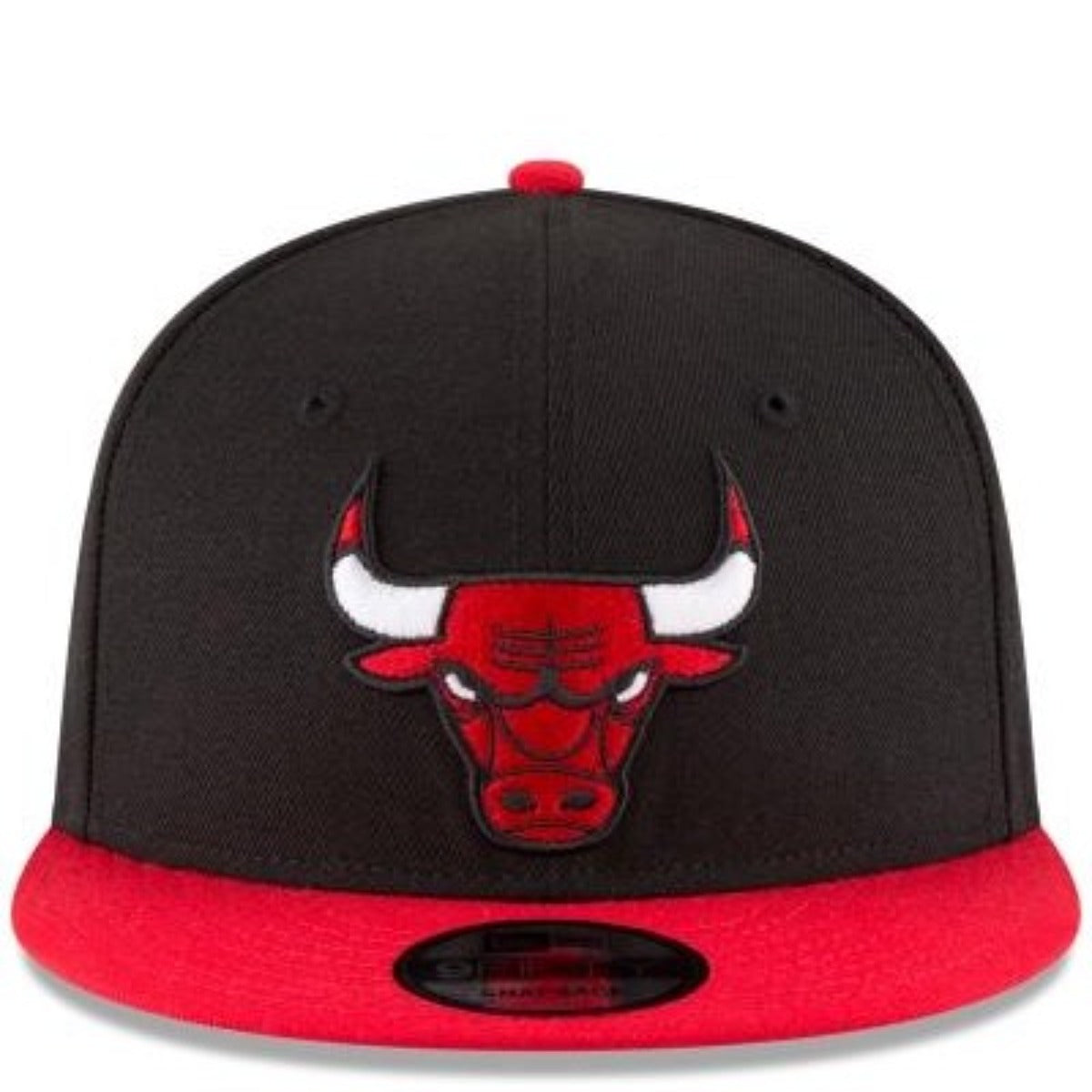 CHICAGO BULLS NEW ERA 2TONE OTC BLACK 9FIFTY SNAPBACK-BLACK/RED NVSOCCER.COM THE COLISEUM