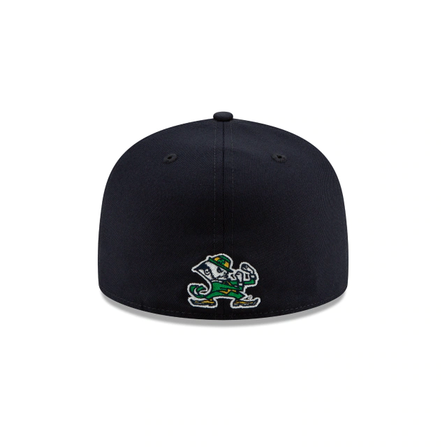 New Era Notre Dame Football 59Fifty Fitted Navy Hat
