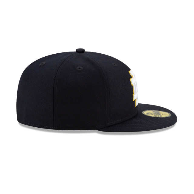 New Era Notre Dame Football 59Fifty Fitted Navy Hat