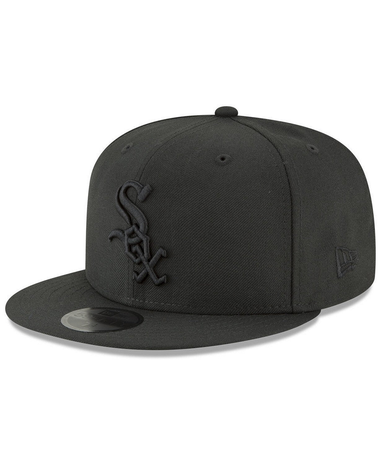 Chicago White Sox NEW ERA BASIC 59FIFTY FITTED-BLACK/WHITE Nvsoccer.com Thecoliseum