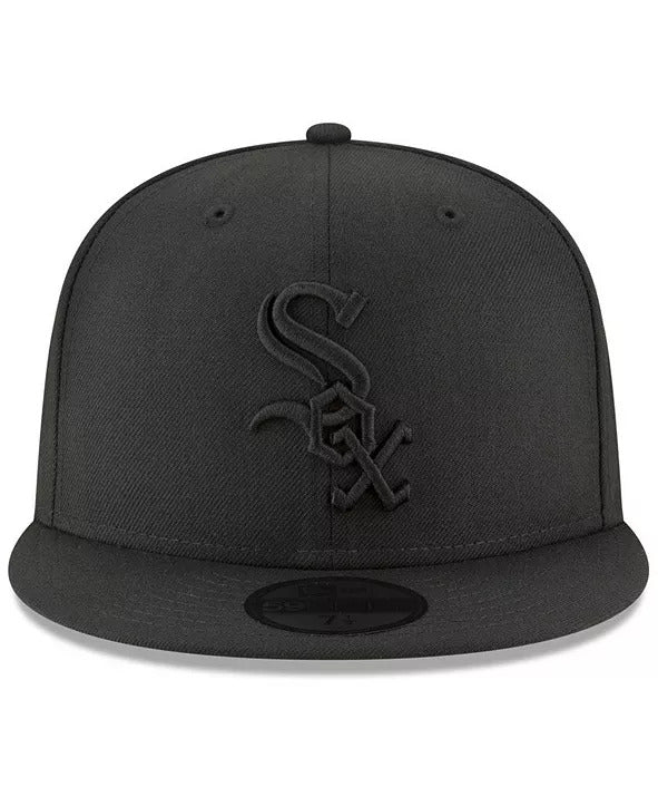 Chicago White Sox NEW ERA BASIC 59FIFTY FITTED-BLACK/WHITE Nvsoccer.com Thecoliseum