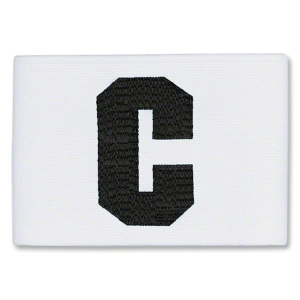 Just 4 Kick European Style Captain Band-White
