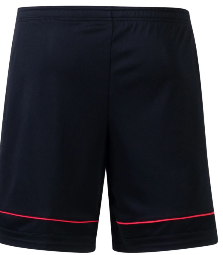 NIKE DRI-FIT ACADEMY 21 SHORTS BLACK/ SIREN RED