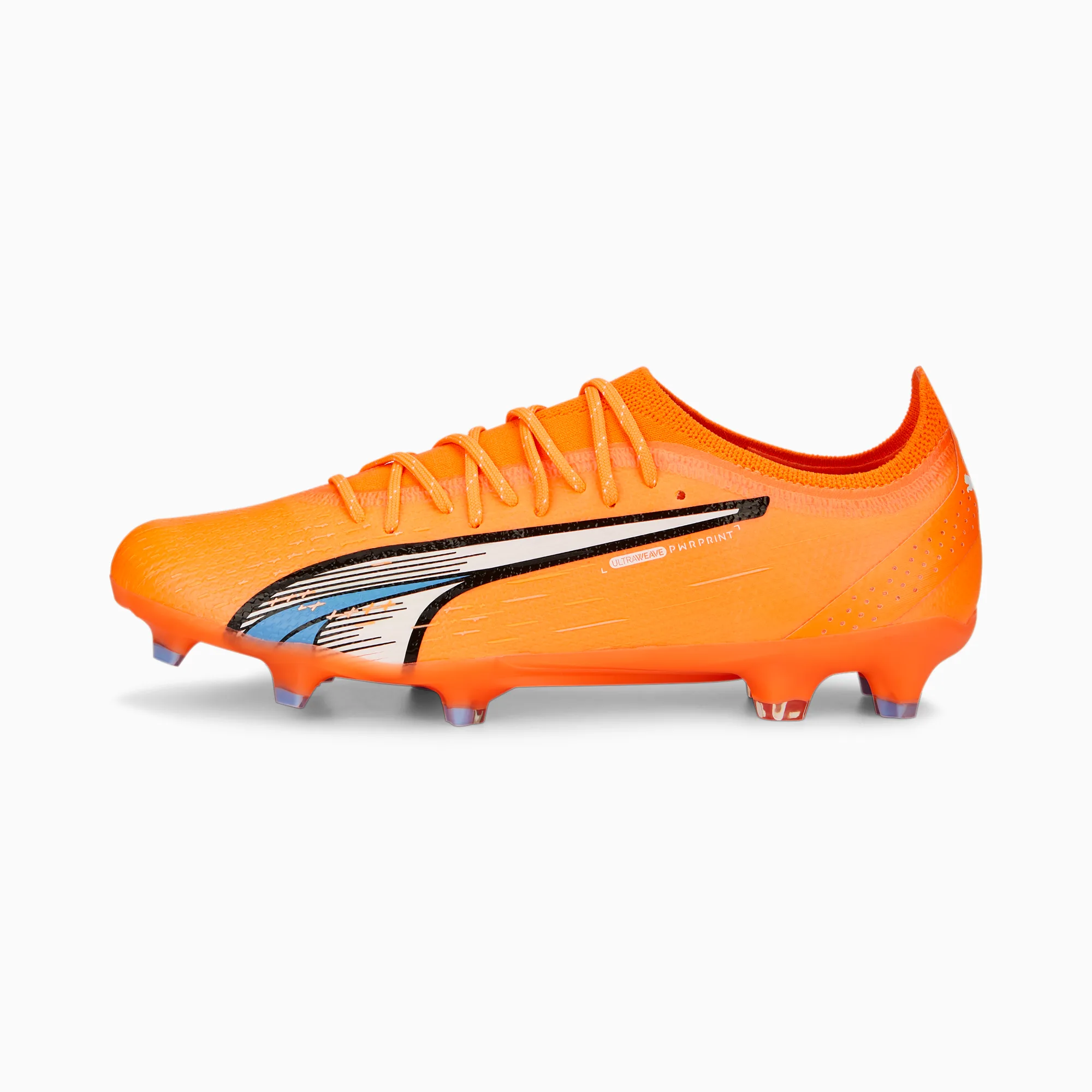 Puma Ultra Ultimate FG-Orange-White-Blue Glimmer