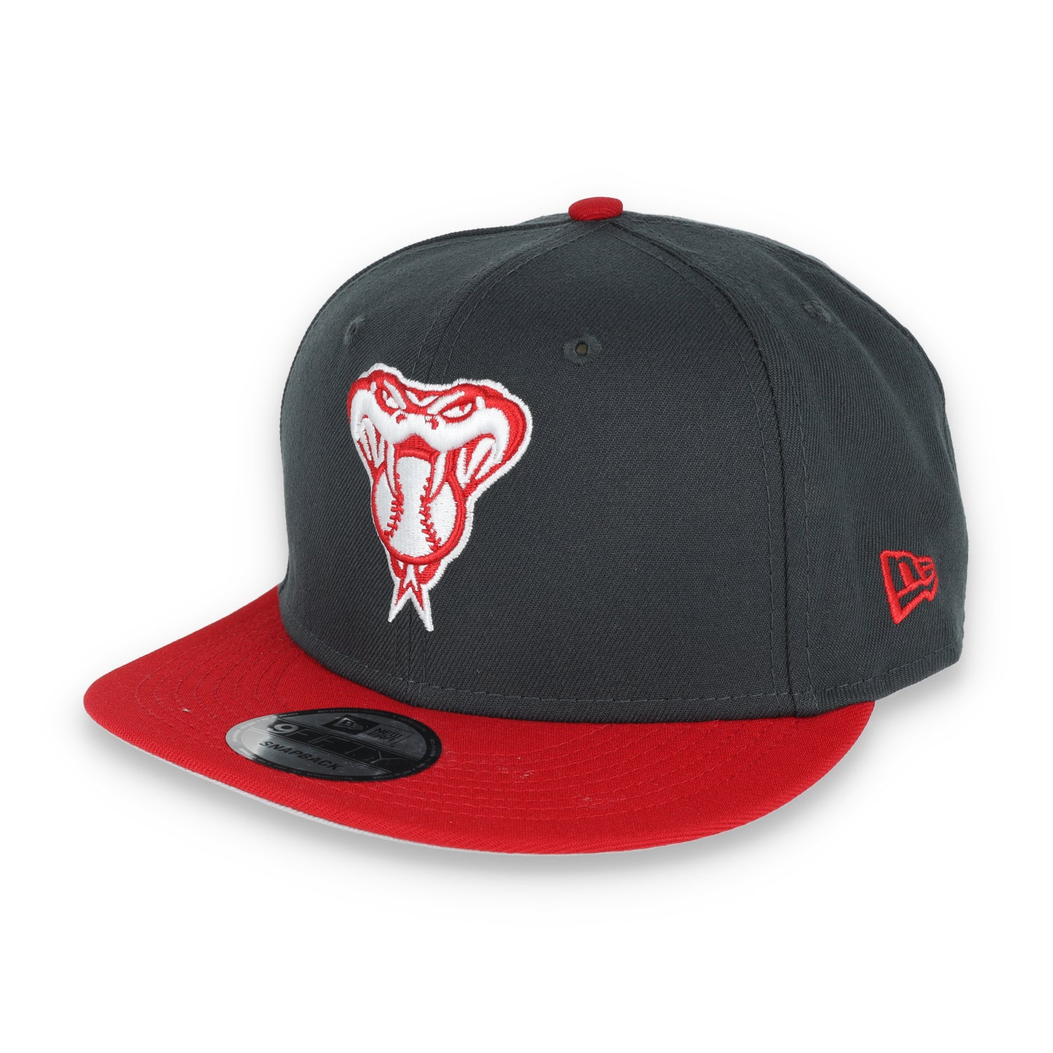 New Era Arizona Diamondbacks 2-Tone Color Pack 9FIFTY Snapback Hat - Grey/Scarlet