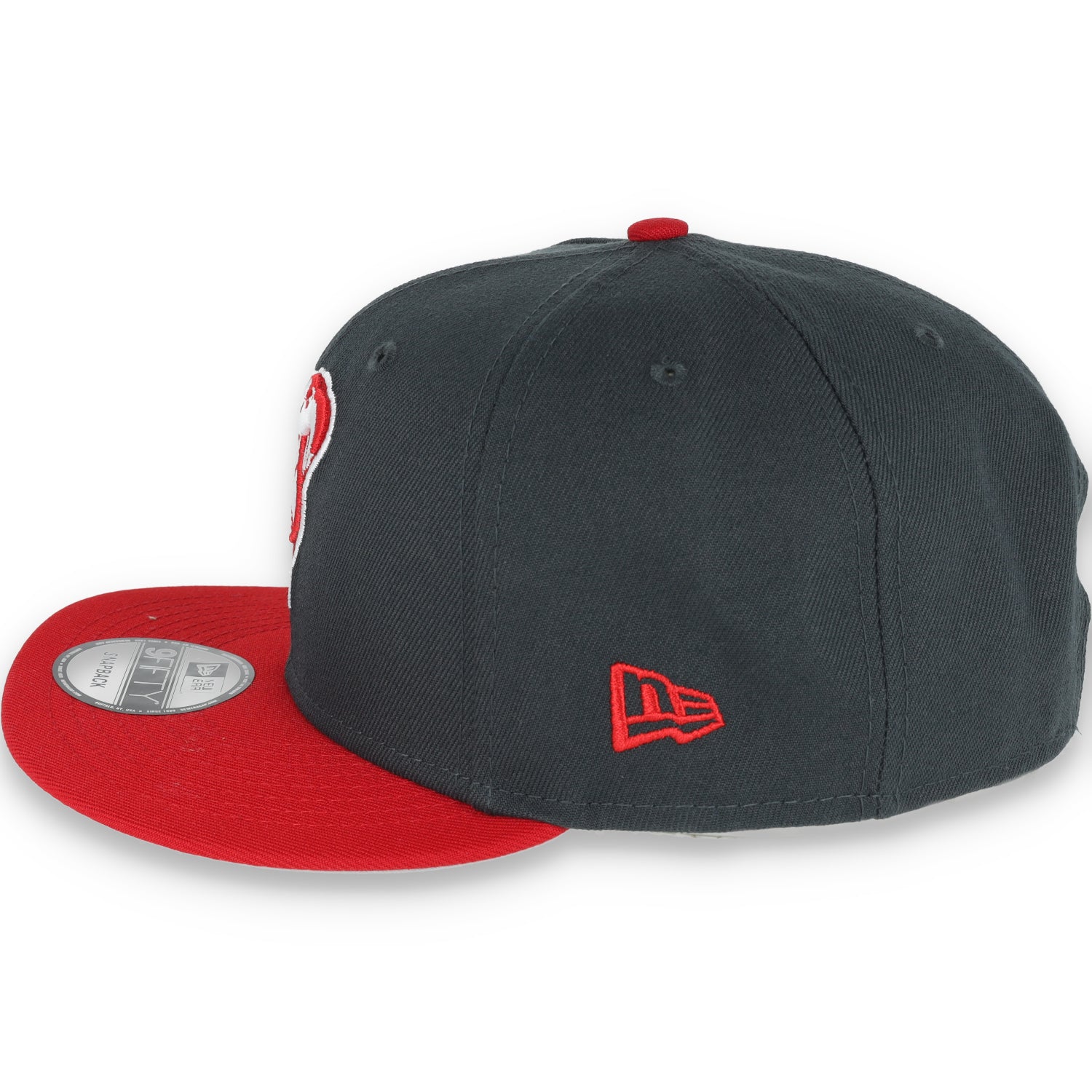 New Era Arizona Diamondbacks 2-Tone Color Pack 9FIFTY Snapback Hat - Grey/Scarlet