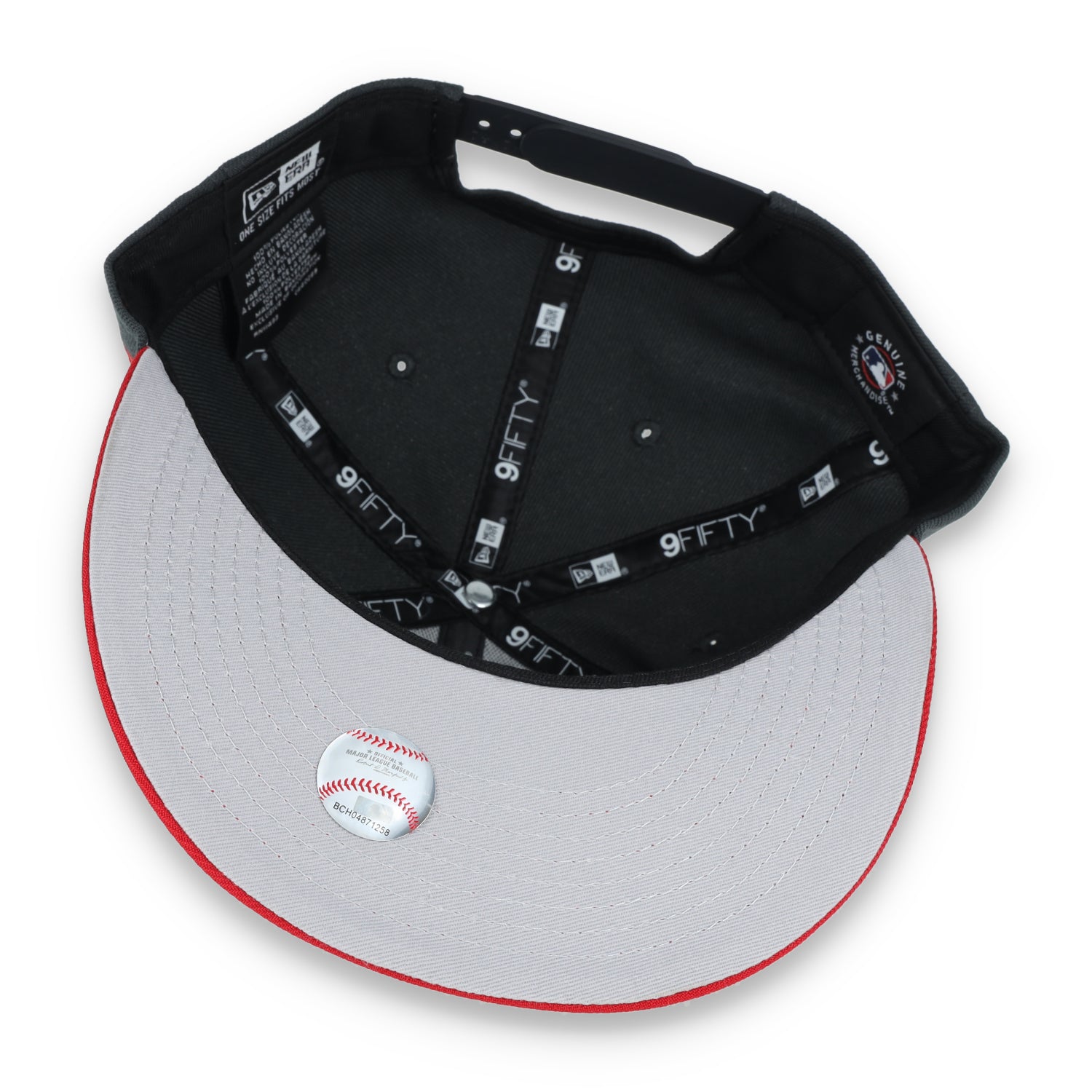 New Era Arizona Diamondbacks 2-Tone Color Pack 9FIFTY Snapback Hat - Grey/Scarlet