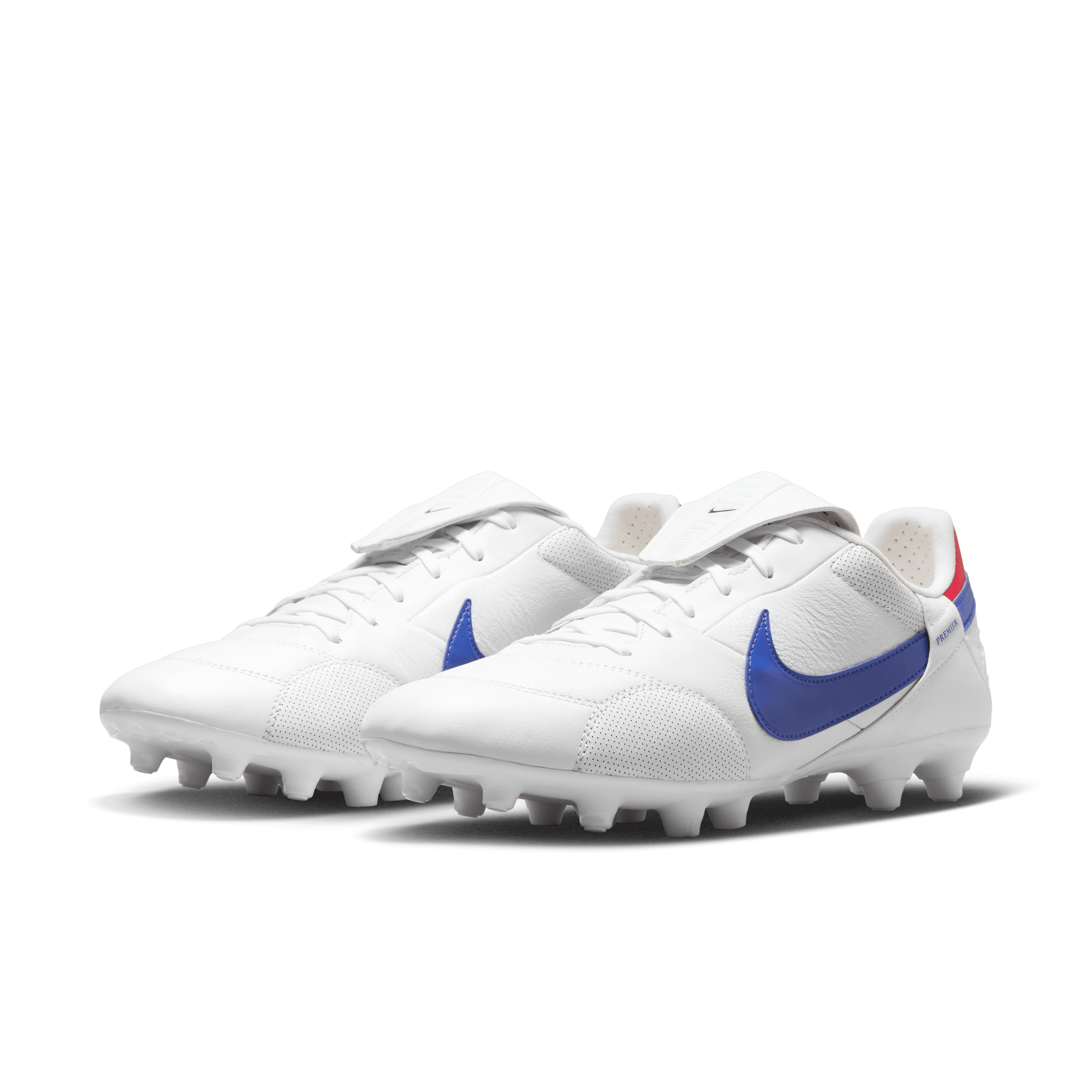 Nike Premier 3 FG-White/Royal/Red