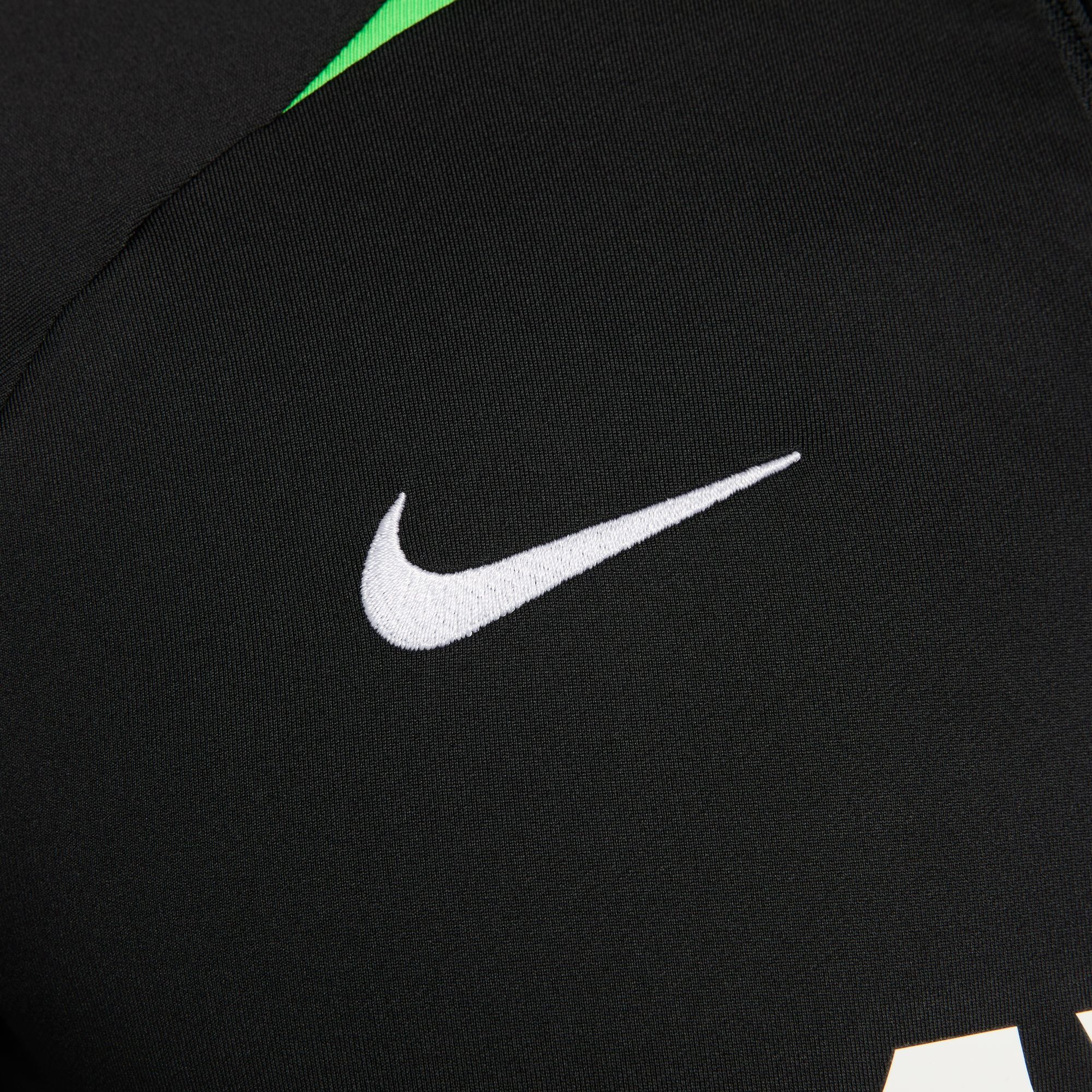 Liverpool FC Strike Men's Nike Dri-FIT Black/Green Soccer Drill Top