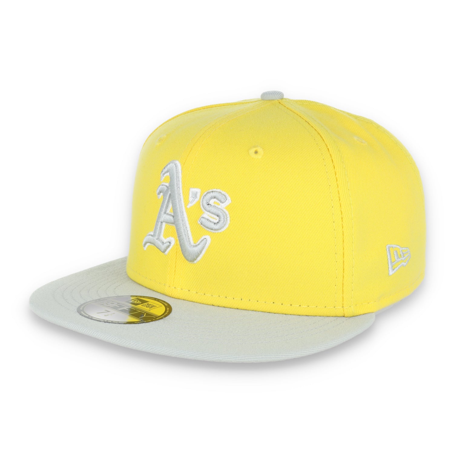 NEW ERA OAKLAND ATHLETICS 59FIFTY COLOR PACK-YELLOW/GREY