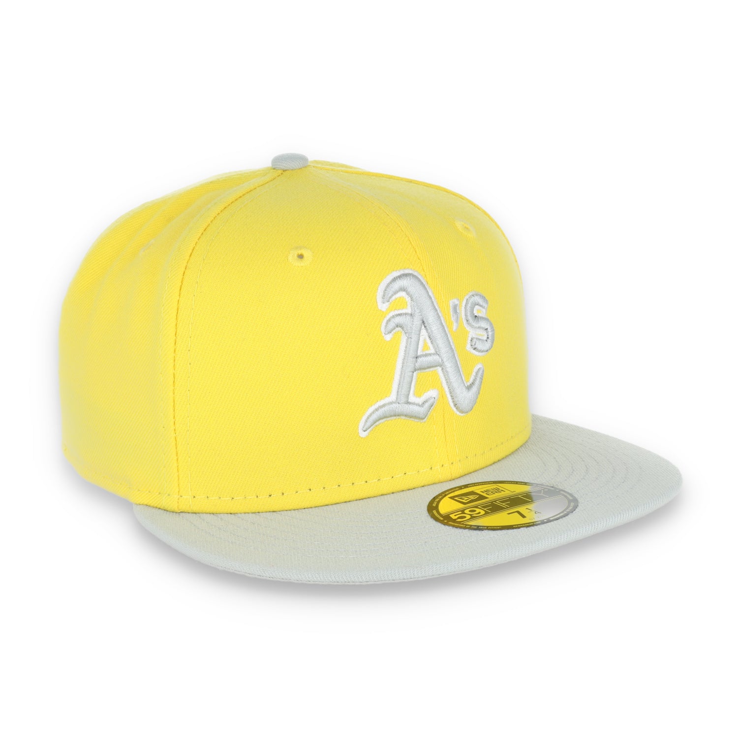 NEW ERA OAKLAND ATHLETICS 59FIFTY COLOR PACK-YELLOW/GREY