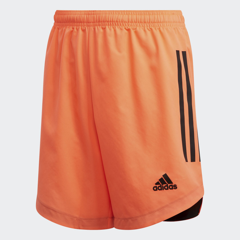 Adidas Youth Condivo 20 Goalkeeper Short - SALMON/BLACK