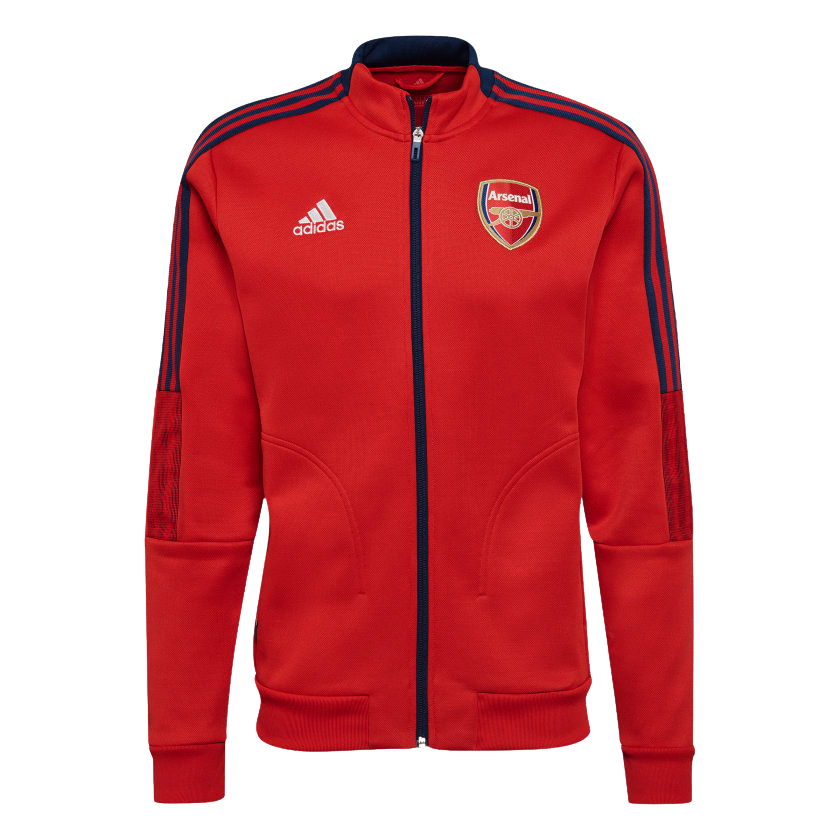 Adidas Men's ARSENAL TIRO ANTHEM JACKET-SCARLET
